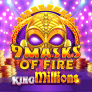9 Masks of Fire King Millions logotyp