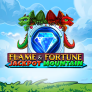 Flame and Fortune Jackpot Mountain logotyp