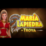 Maria Lapiedra in Troya logotyp