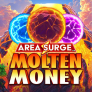Area Surge Molten Money logotyp