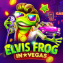 Elvis Frog in Vegas logotyp