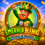 Emerald King Wheel of Wealth logotyp