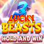 3 Lucky Beasts Hold and Win logotyp