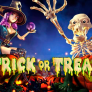 Trick or Treat (Leander Games) logotyp