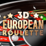 3D European Roulette - Iron Dog logotyp