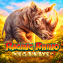 Raging Rhino Megaways logotyp