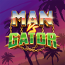 Man vs Gator logotyp