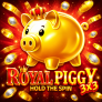 3x3 Royal Piggy: Hold the Spin logotyp
