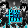 Pray For Three logotyp