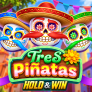 Tres Pinatas Hold & Win logotyp