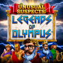 Unusual Suspects Legends of Olympus logotyp