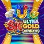 8K Ultra Gold Ultimate logotyp
