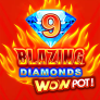 9 Blazing Diamonds Wowpot logotyp