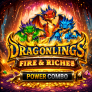 Dragonlings Fire and Riches Power Combo logotyp