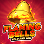 Flaming Bells Hold and Win logotyp