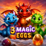 3 Magic Eggs logotyp