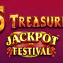 5 Treasures Jackpot Festival logotyp