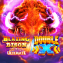Blazing Bison Gold Blitz Ultimate DOUBLE X logotyp