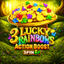3 Lucky Rainbows Action Boost SpinUP logotyp