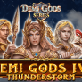 Demi Gods IV Thunderstorm logotyp