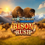 Starlight Jackpots Bison Rush logotyp