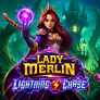 Lady Merlin Lightning Chase logotyp