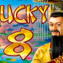 Lucky 8 logotyp