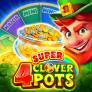 4 Super Clover Pots logotyp