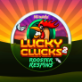 Lucky Clucks 2 Rooster Respins logotyp
