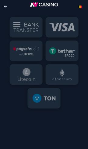 NV Casino deposit methods 2