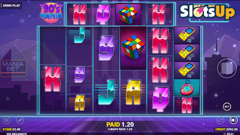 90-talet mania megaways
