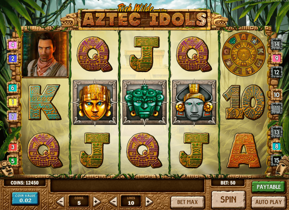 aztec idols playn go casino slot spel 