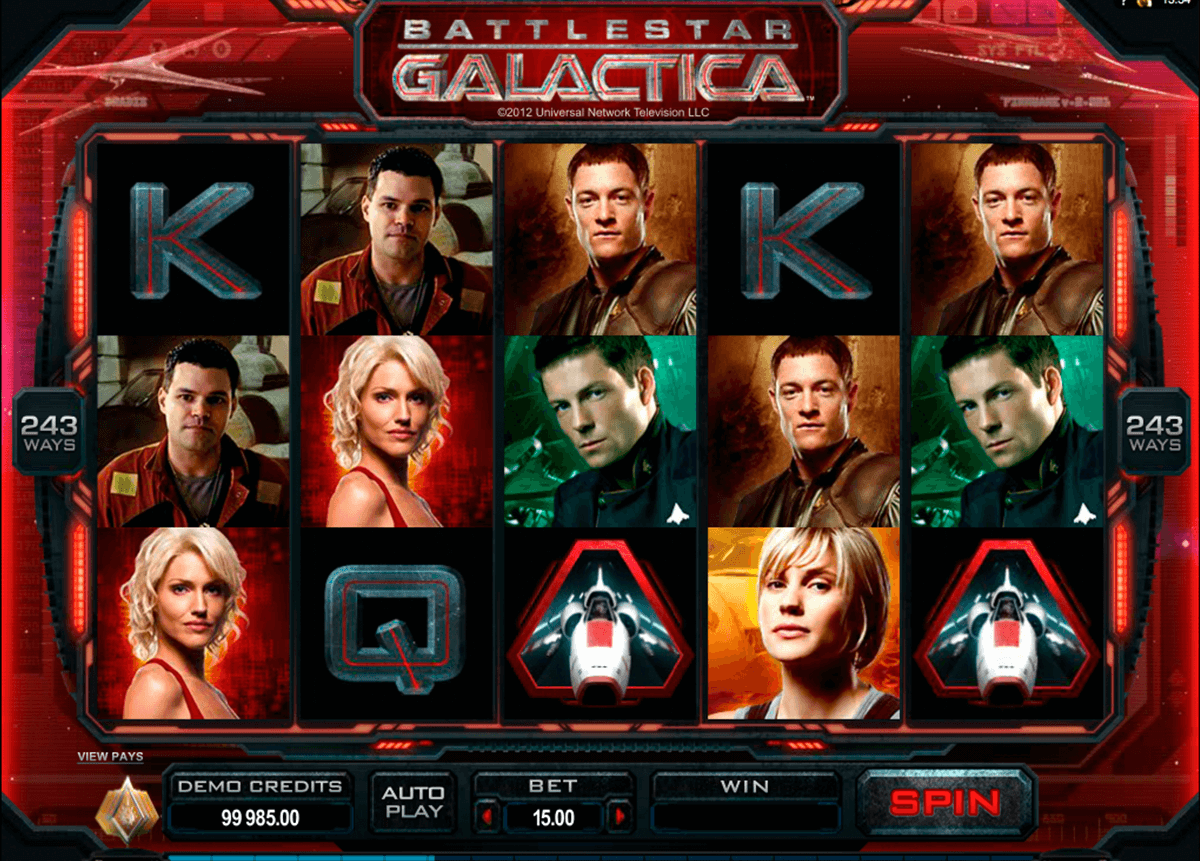 battlestar galactica microgaming casino slot spel 