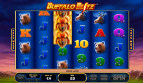 buffalo blitz playtech casino slot spel 