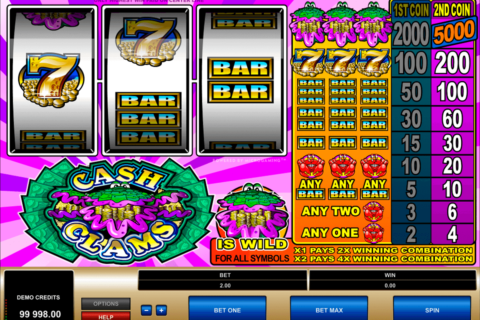 cash clams microgaming casino slot spel 