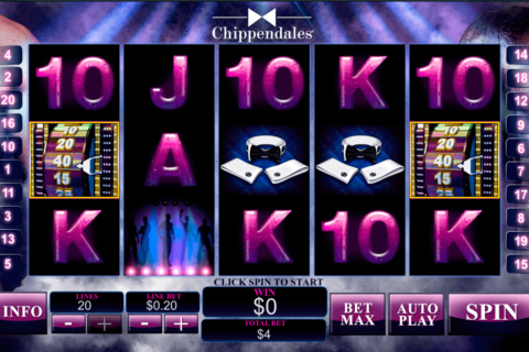 chippendales playtech casino slot spel 
