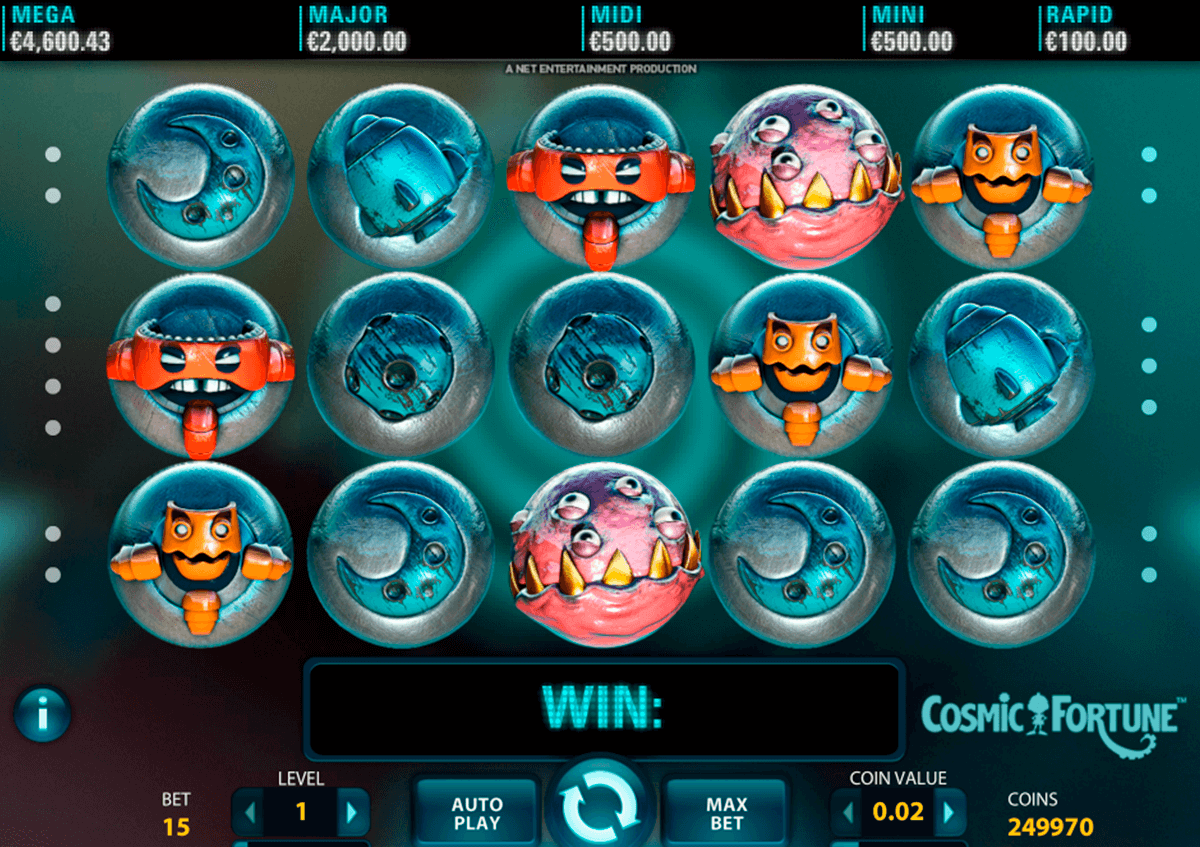 cosmic fortune netent casino slot spel