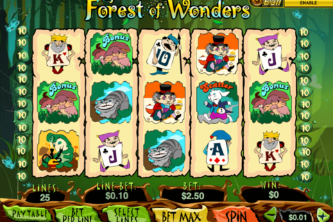 forest of wonder playtech casino slot spel 