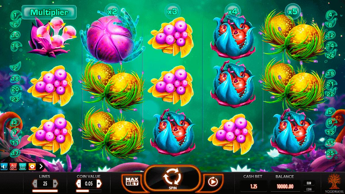 fruitoids yggdrasil casino slot spel 