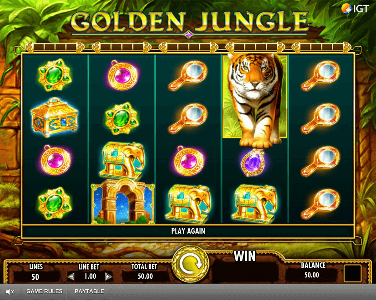 golden jungle igt casino slot spel 