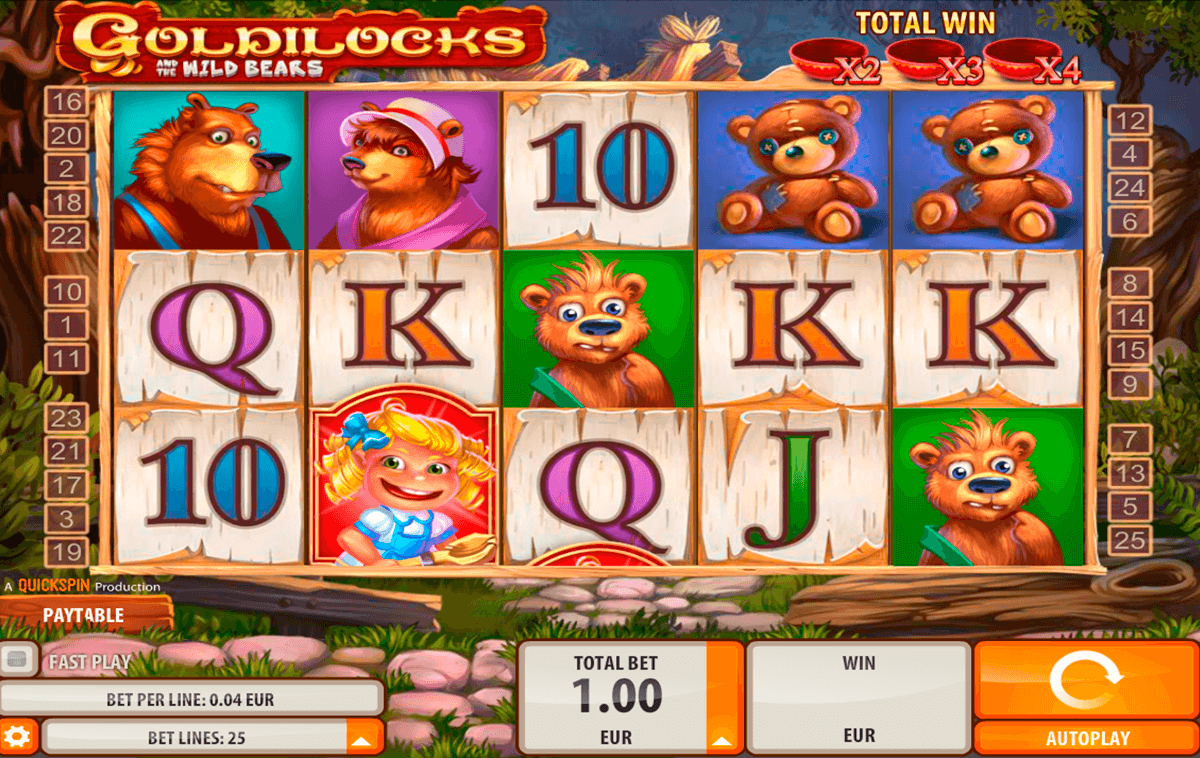 goldilocks quickspin casino slot spel 