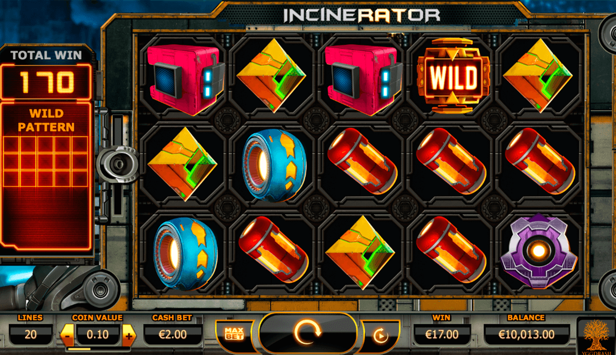 incinerator yggdrasil casino slot spel 