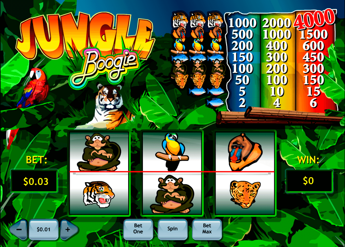 jungle boogie playtech casino slot spel 