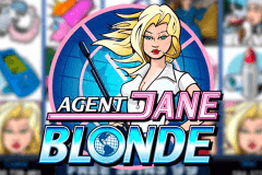 logo agent jane blonde microgaming spelauatomat 