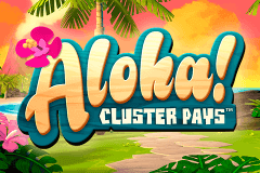 logo aloha cluster pays netent spelauatomat 