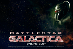 logo battlestar galactica microgaming spelauatomat 