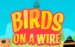 logo birds on a wire thunderkick spelauatomat 
