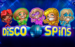 logo disco spins netent spelauatomat 