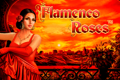 logo flamenco roses novomatic spelauatomat 