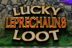 logo lucky leprechauns loot microgaming spelauatomat 